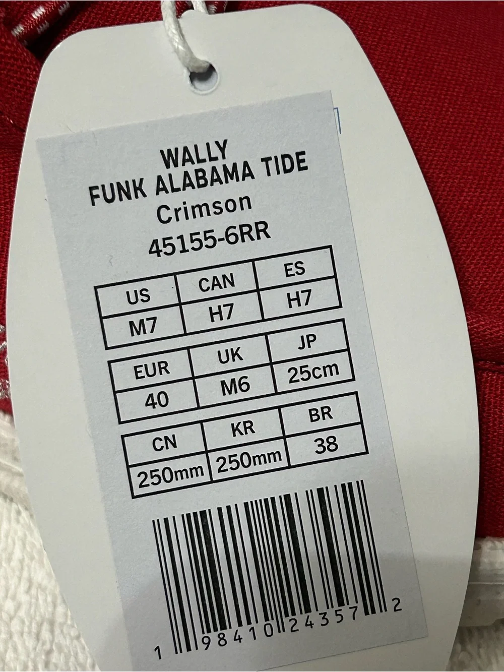 Hey Dude Alabama Crimson Tide - Picture 3 of 4